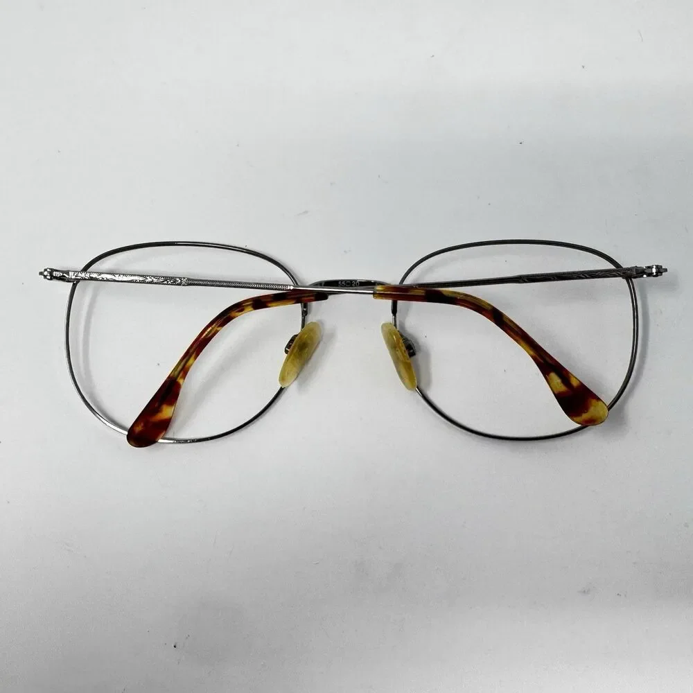 Marchon Super Thin 2 Havana/Antique GEP 52-19-145 Eyeglasses Frames Japan